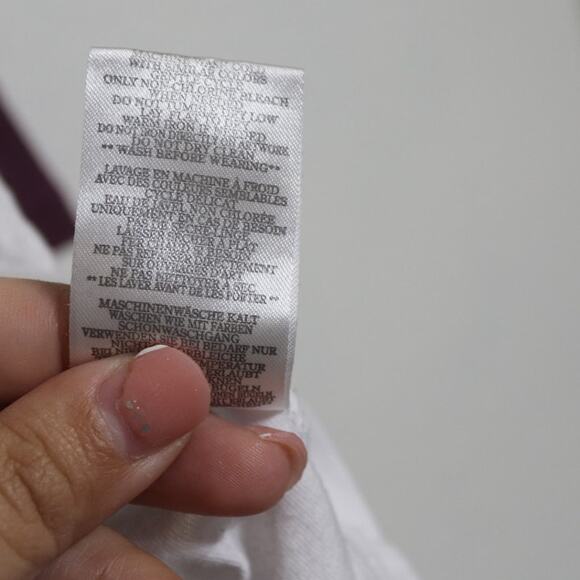 Peloton White Logo Baseball Tee Sz XL - Picture 7 of 13